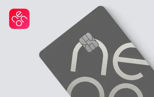 Neon Metal Card