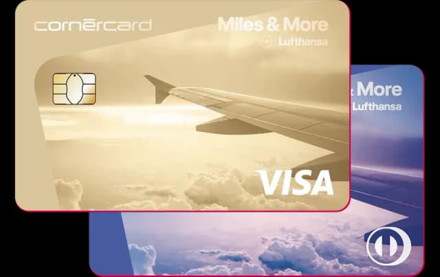 Cornèrcard Miles & More Kombi-Angebot Gold: Visa und Diners Club