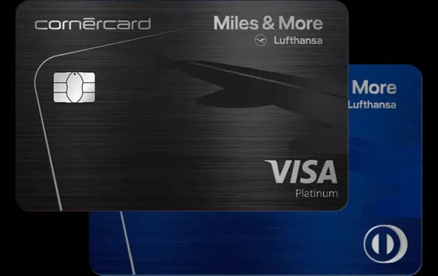 Cornèrcard Miles & More Kombi-Angebot Platinum: Visa und Diners Club