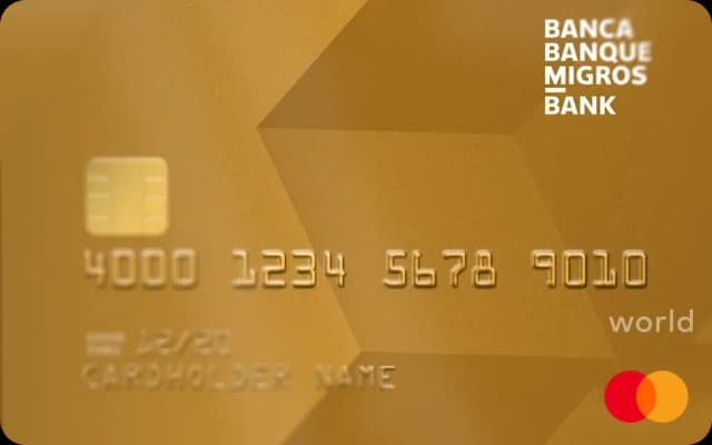 Migros Bank Mastercard Gold